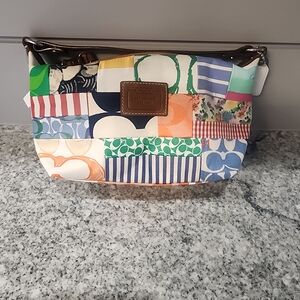 Coach Multicolor Patchwork Shoulder Bag
